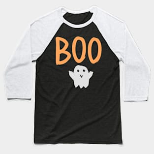 Boo Funny T-shirt Spooky Ghost Design For All Ages Baseball T-Shirt